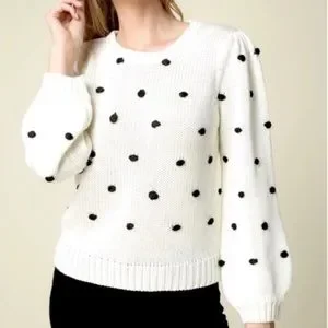 Madewell pom cheap pom sweater